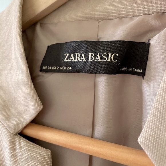 Inverted lapel blazer - Picture 3 of 5